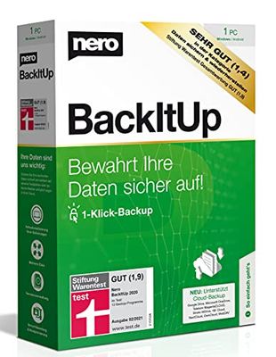 Nero BackItUp DE | 1 PC | Windows 11 / 10 / 8 / 7