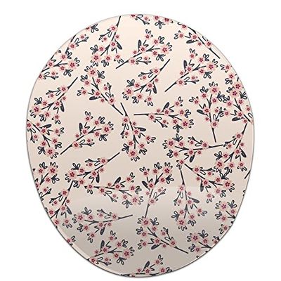 Bonamaison, Ergonomische muismat met polssteun, digitaal bedrukte muismat tegen schede problemen, antislip onderkant, voor kantoor en thuis, afmetingen: 20 x 23 cm