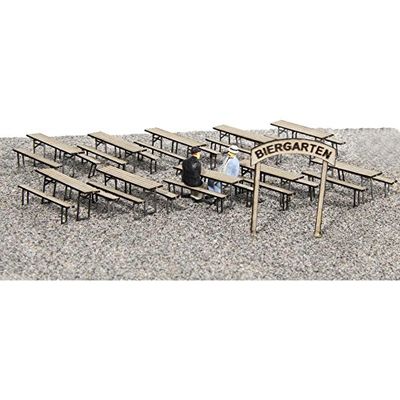MBZ 1491161 80268 H0 Kit de construction pour jardin à bière non peint
