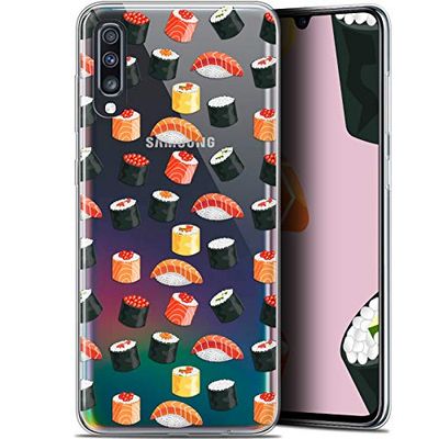 Beschermhoes voor Samsung Galaxy A70, ultradun Foodie Sushi