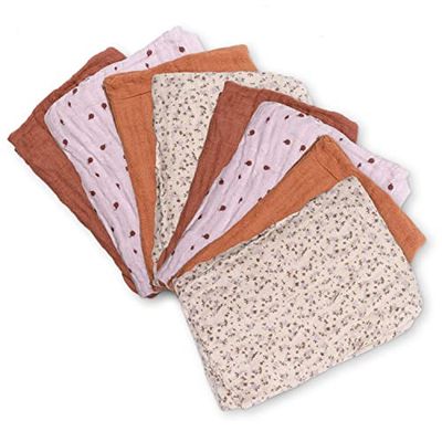 Pippi Unisex baby stoffen luier/wikkeldoeken/spuugdoeken