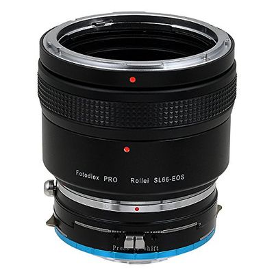 Fotodiox Rolleiflex SL66 (Rollei SL66E, SL66X, SL66SE) Series Lens Mount Shift Adapter to Fujifilm X-Series Mirrorless Camera Adapter – si adatta a corpi di fotocamere X-Mount come X-Pro1, X-E1, X-M1,