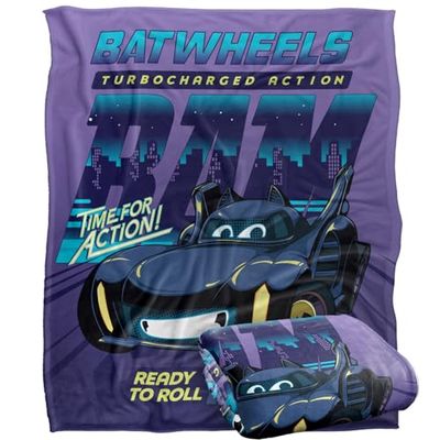 BATWHEELS Silky Touch Super Soft Throw Blanket 152 x 127 cm