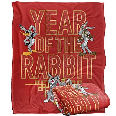 LOONEY TUNES Silky Touch Super Soft Throw Blanket 152 x 127 cm