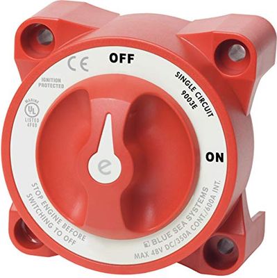 Blue Sea Systems 661 – 9003E BATTERISWITCH E-serien på/av