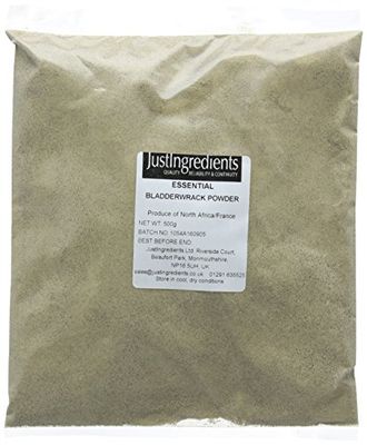 JustIngredients Essentials Bladderwrack Powder, 500 g - Pack of 3