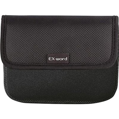 Casio EX-word - Custodia sottile in nylon per EX-word serie EW-G200, colore: Nero