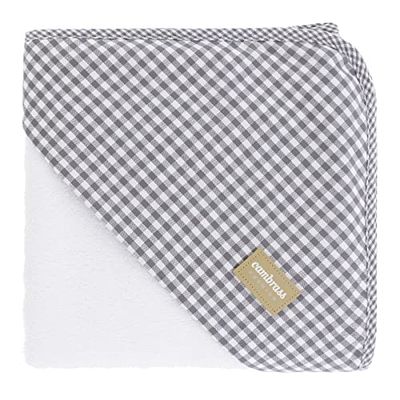 Cambrass - Badjas, 100 x 100 x 1 cm, picknick-grijs