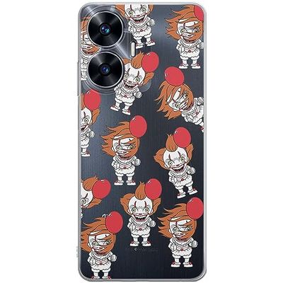 ERT GROUP mobiel telefoonhoesje voor Realme C55 origineel en officieel erkend Horror patroon It 007 optimaal aangepast aan de vorm van de mobiele telefoon, gedeeltelijk bedrukt