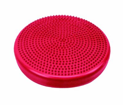 CanDo 30-1870R Inflatable Vestibular Disc, Red, 35 cm Diameter