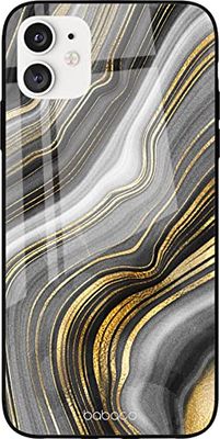 ERT GROUP mobiltelefonfodral för Huawei P30 Lite originalt och officiellt licensierat Babaco mönster Case Marble 010 tillverkad av härdat glas, optimalt anpassat till mobilens form, skyddsfodral