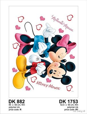 Väggklistermärke DK 882 Disney Musse Pigg