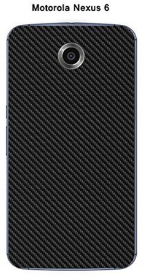 Onozo Coque Carbone Noir pour Motorola Nexus 6