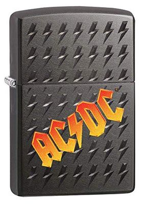 Zippo AC/DC Pocket Lighter, Black, One Size