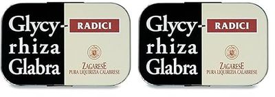 Glycy-rhiza glabra, Radici di liquirizia bio, 40g (Confezione da 2)