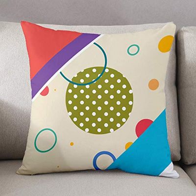 Bonamiason Decoratieve kussenslopen 45x45 cm, Kussenhoezen Bank, Decoratieve Kussenhoesjes, Kussensloop Sierkussen Kerstmis - Ontworpen en geproduceerd in Turkije
