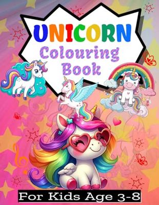 Unicorn Coloring Book for Kids