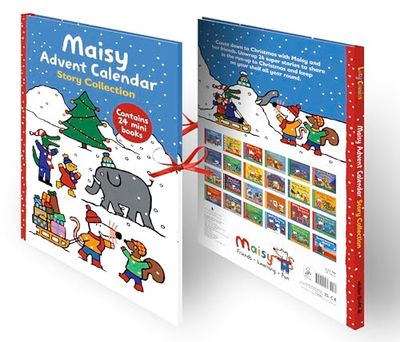 Maisy Advent Calendar Story Collection: 24 bold, bright storybooks to help the youngest readers count down to Christmas