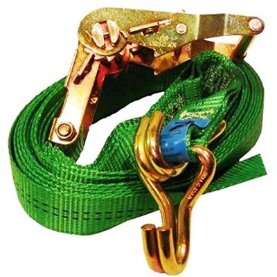 Cinghia di ancoraggio 6 m x 35 mm, verde, 2000 K