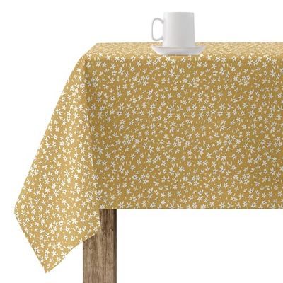 BELUM Nappe en résine Anti-Taches 200 x 140 cm Modèle 0120-32, Nappe Non cirée, Nappe sans rigidité, Toucher Coton
