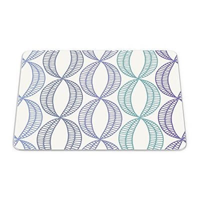 Bonamaison, Rectangle Pop Art Digital Printed Mouse Pad, Non-Slip Base, for Office and Home, Size: 22 x 18 cm