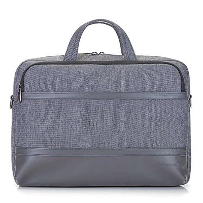 WITTCHEN Bureau, Sacoche pour Ordinateur Portable Homme, Gris, Größ