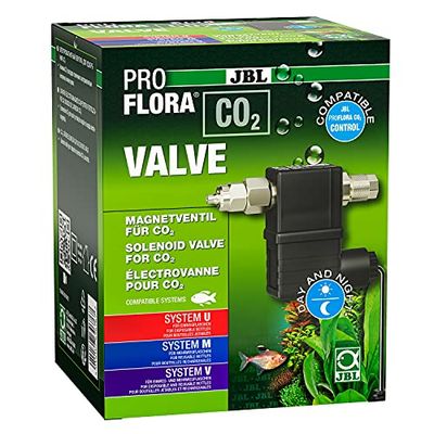 JBL PROFLORA Zawór CO2, zawór elektromagnetyczny do dodawania CO2, bezgłośny