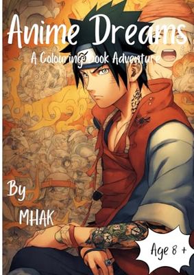 Anime Dreams: A Colouring Book Adventure