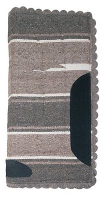 Weaver Cuir Economy festonné Doublure en Feutre Tapis de Selle Navajo