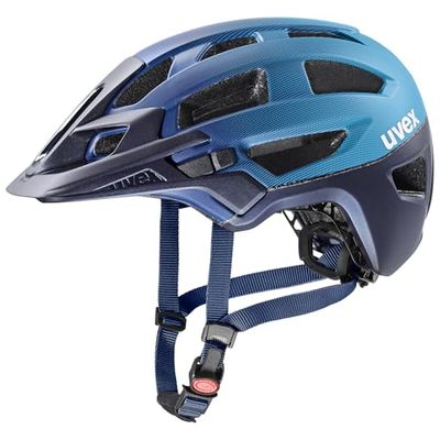 uvex finale 2.0 - veilige mtb-helm voor dames en heren - individueel verstelbare pasvorm - uitbreidbaar met LED-verlichting - deep space-azure matt - 56-61 cm