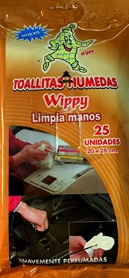 Wippy 883 - Bolsa 25 Toallitas Limpia Manos