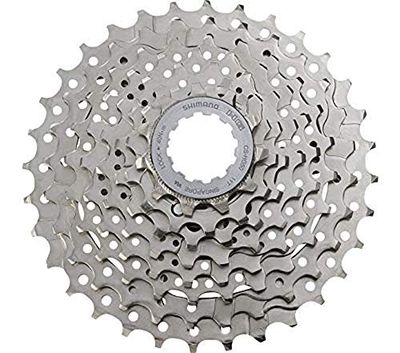 Shimano Cassette 8V.11/34 HG-50 Claris Cyclism, Unisex volwassenen, multicolor (multicolor), enkele maat