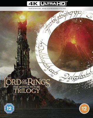 Lord of The Rings Trilogy: [Theatrical and Extended Edition] [4K Ultra-HD] [2001] [Blu-Ray] [Region Free] [Import]
