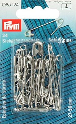 Prym Safety Pins, Metallo, Sliver, 9.3 x 5.7 x 0.7 cm