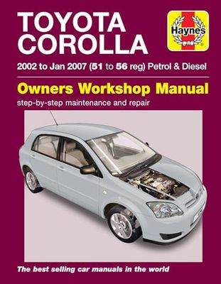 Toyota Corolla: (02 - Jan 07) 51 to 56