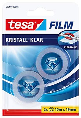 Tesa film 2 rollen. 10m x 19mm