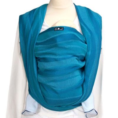 Didymos babydraagdoek, model Golven acqua 3