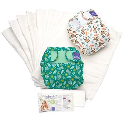 Bambino Mio, mioduo pack de couches lavables, forêt tropicale c, taille 2 (+9 kg)