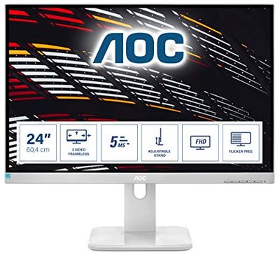 AOC P1 24P1/GR LED Display 60,5 cm (23.8") 1920 x 1080 Pixels Full HD Gris
