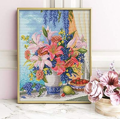 Diamond Painting Lily AJ 1648 A Immagine di strass