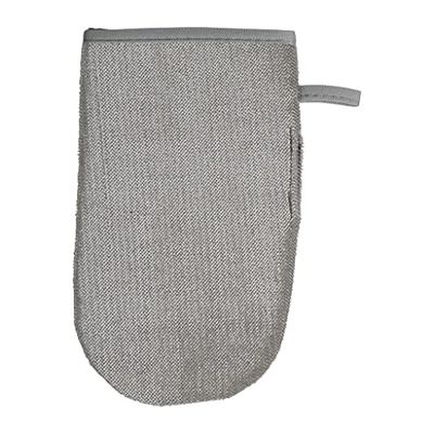 TURBOCAR - Guanto per auto - Guanto con setole - Colore: Grigio - Appositamente progettato per rimuovere i peli di animali dai sedili dell'auto o a casa - Pratico e antistatico