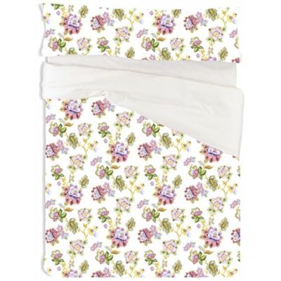 Hosteline Shiva beddengoedset, roze, voor bedden van 135 cm breed, 2-delig