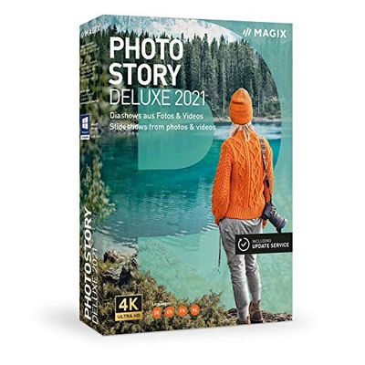 Photostory Deluxe - Version 2021 - Animated Slideshows From Photos & Videos|Deluxe|multiple|limitless|PC|Disc