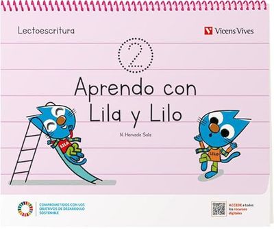 APRENDO CON LILA Y LILO CUADERNO 2