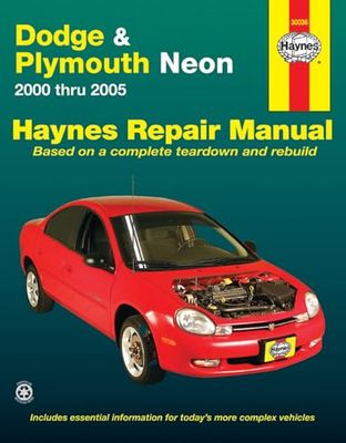 Dodge & Plymouth Neon 2000 Thru 2005
