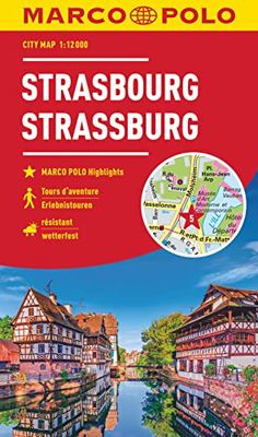 Strasbourg Marco Polo City Map