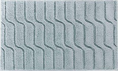 Grund Vogue Tappeto per Il Bagno, Cotone, Salvia, 70x120 cm
