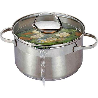 SSW 421728 Faitout en acier inoxydable 7 l