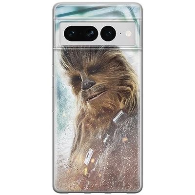 ERT GROUP mobiltelefonfodral för Google PIXEL 7 PRO originalt och officiellt licensierat Star Wars mönster Chewbacca 001 optimalt anpassad till formen på mobiltelefonen, fodral tillverkad av TPU-plast