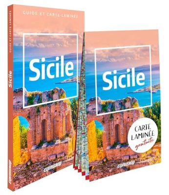 Sicile (guide et carte laminée)